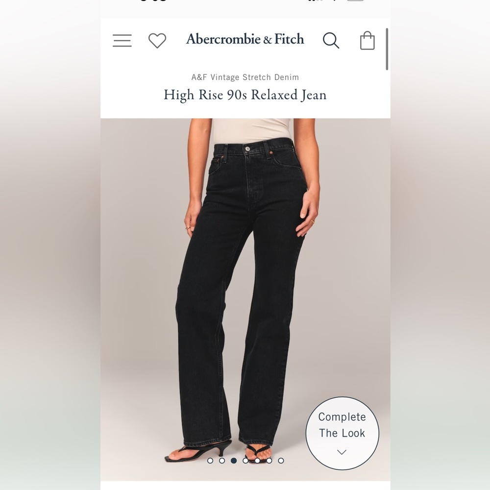 Abercrombie 90s Relaxed Jeans